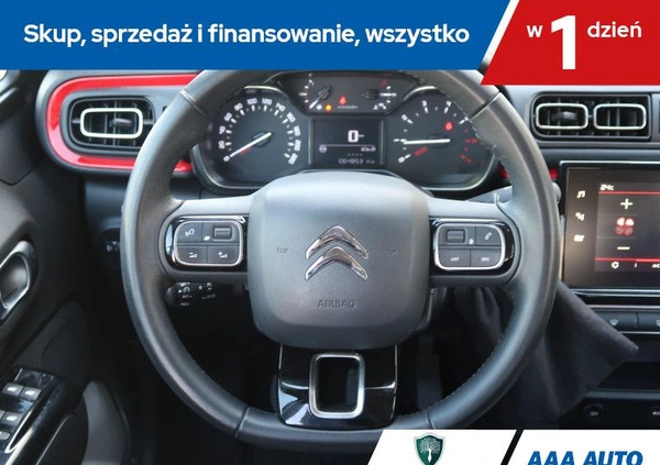 Citroen C3 cena 52000 przebieg: 64847, rok produkcji 2019 z Piastów małe 232